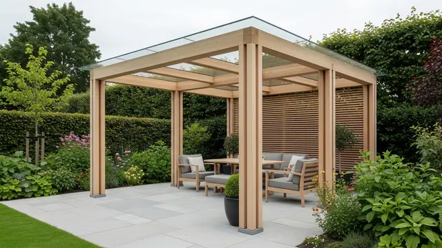 Model Gazebo Sederhana di Halaman Rumah/Gemini AI