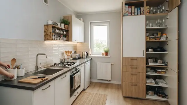 Desain Dapur Sederhana untuk Rumah Kecil