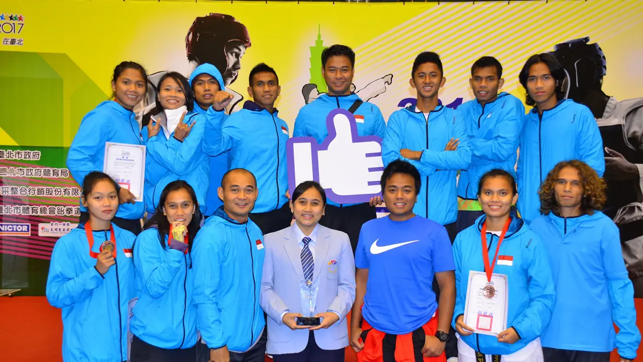 Taekwondo Indonesia Sabet 7 Medali di Taipei (udah)