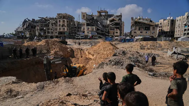 Proses Pencarian Jenazah Sandera Israel di Gaza Terus Berlanjut