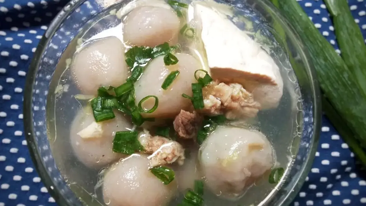 Resep pentol kuah ekonomis. (dok. Cookpad @zifara03)