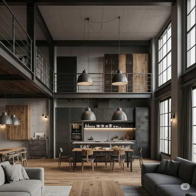 Inspirasi Rumah Open Space Sederhana. Foto: Gemini