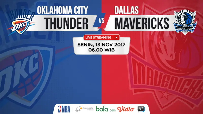 Oklahoma City Thunder Vs Dallas Mavericks