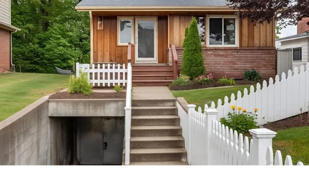 Desain Rumah Kecil yang Memiliki Basement (Sumber; Meta AI)