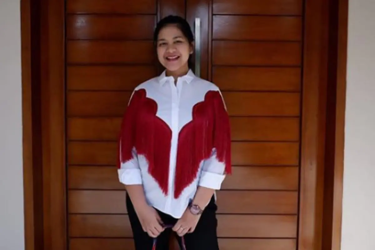 Kahiyang Ayu di ulang tahun Iriana Jokowi