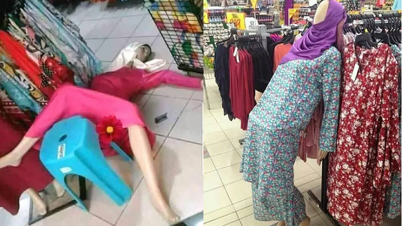 Foto Kocak Maneken yang Bikin Ketawa Ngakak