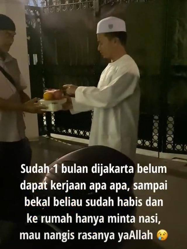 Viral Kakek Kelaparan Datangi Rumah Taqy Malik, Permintaannya Bikin Terenyuh