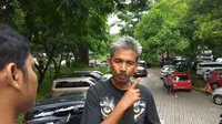 Ayah kandung Mukhmainnah (24), korban longsor Underpass Perimeter Selatan Bandara Soekarno-Hatta. (Liputan6.com/Pramita Tristiawati)