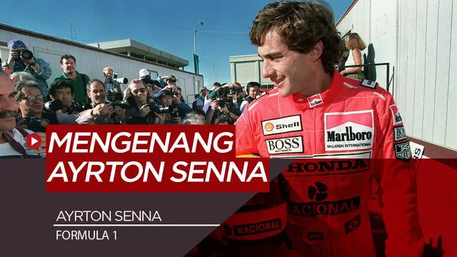 Berita Video mengenang legenda Formula 1, Aryton Senna yang berpulang akibat kecelakaan tragis di GP San Marino Sirkuit Imola