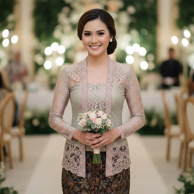 Model Baju Bridesmaid Rok dan Atasan Simpel (Gemini AI)