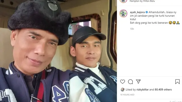 Ayah Lesti Kejora (Foto: Instagram/@ayah_kejora)