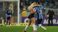 Kontestan Miss Bumbum, Danny Morais ganggu pertandingan (Foto: 101 great goals)