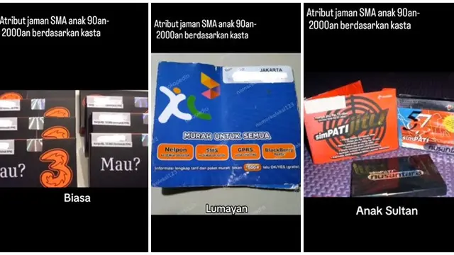 6 Potret Tingkatan Barang Anak 90-an dari Biasa Sampai Anak Sultan, Relate Banget