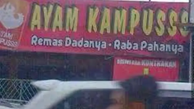 Kreatif Abis, 6 Nama Warung Ini Bikin Penasaran Pengin Beli