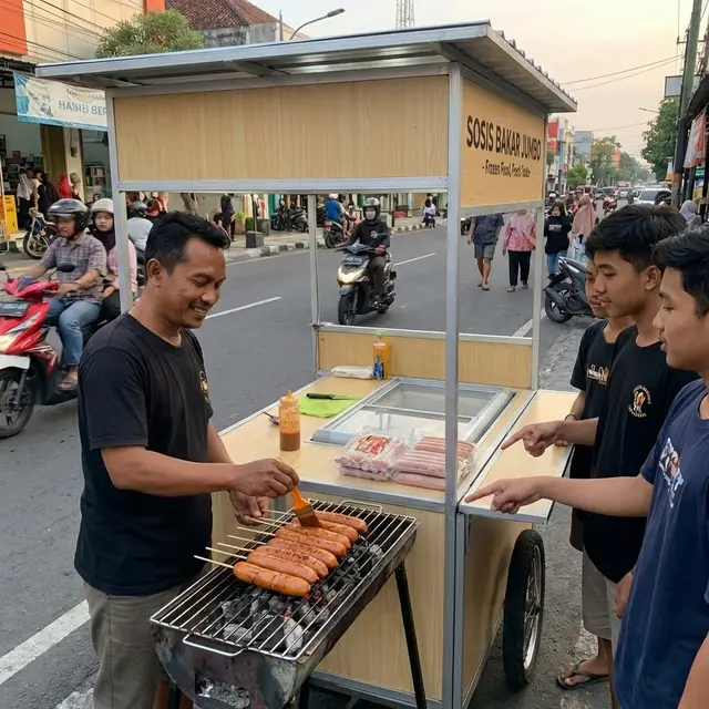 Sosis Bakar Jumbo (Gemini AI)