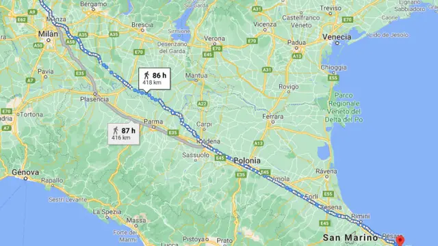 Bertengkar dengan Istri, Pria Ini Tak Sadar Sudah Jalan Kaki Sejauh 420 Km