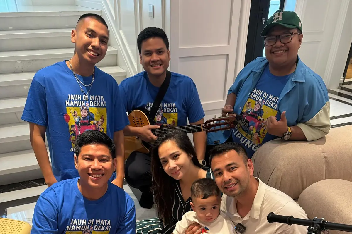 Ultah ke-2 Putra bungsu pasangan artis Raffi Ahmad dan Nagita Slavina (Foto: Instagram/ raffinagita1717)