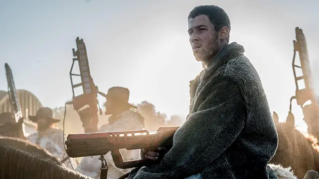 Nick Jonas sebagai Davy dalam Chaos Walking. (Foto: Dok. Lionsgate/ IMDb)