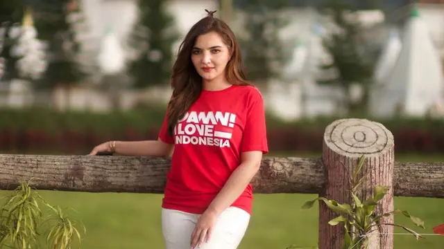 FOTO: Gaya Ashanty saat Pakai Busana Merah, Tampil Makin Elegan