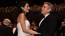 Di awal masa pernikahan mereka, George Clooney merasa beruntung ketika menikah dengan Amal Alamuddin. Ia merasa kehidupannya banyak mengalami perubahan, terutama soal pola pikir. (AFP/Bintang.com)