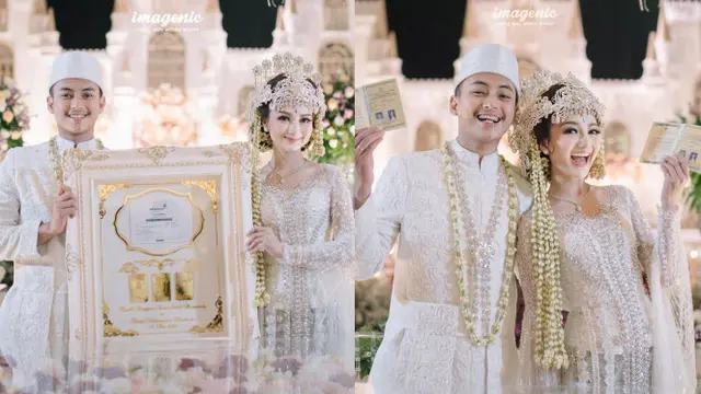 Momen Pernikahan Selebgram Nanda Arsyinta, Maskawin 305 Lot Saham Jadi Sorotan
