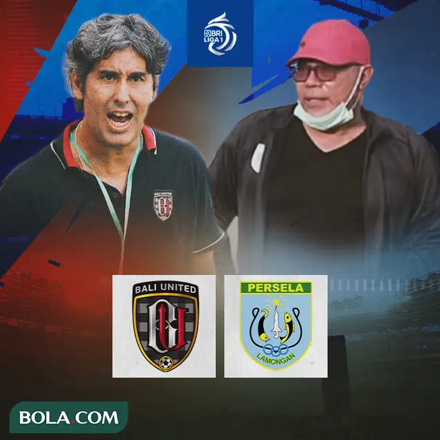 BRI Liga 1 - Duel Pelatih - Bali United Vs Persela Lamongan