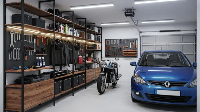 Inspirasi Garasi Sempit Tetap Muat 1 Mobil dan Motor/Gemini AI