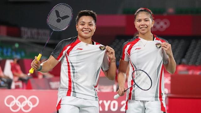 Kalahkan Peringkat 1 Dunia, Ini 6 Potret Greysia Polii dan Apriyani Rahayu saat Bertanding