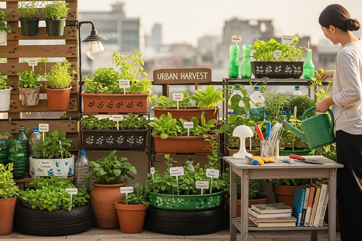 Ide Usaha Urban Farming Anti Repot/Gemini AI