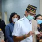 Menteri Pariwisata dan Ekonomi Kreatif (Menparekraf) Sandiaga Uno melakukan kunjungan kerja ke Labuan Bajo, NTT, 7 Januari 2021. (Liputan6.com/Asnida Riani)