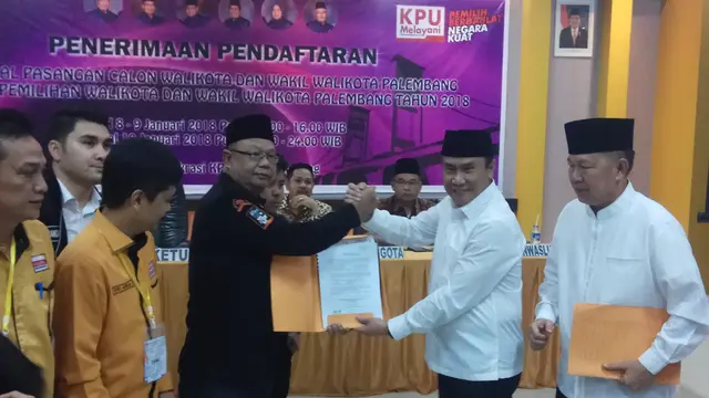 Pencalonan Mularis-Saidina Terkendala Nama Anak Gubernur Sumsel