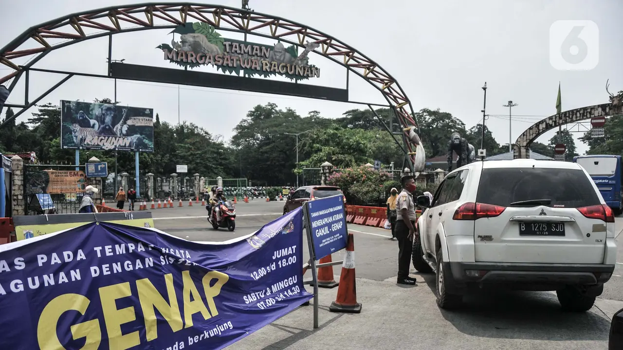 Pemberlakuan Ganjil Genap di Tempat Wisata