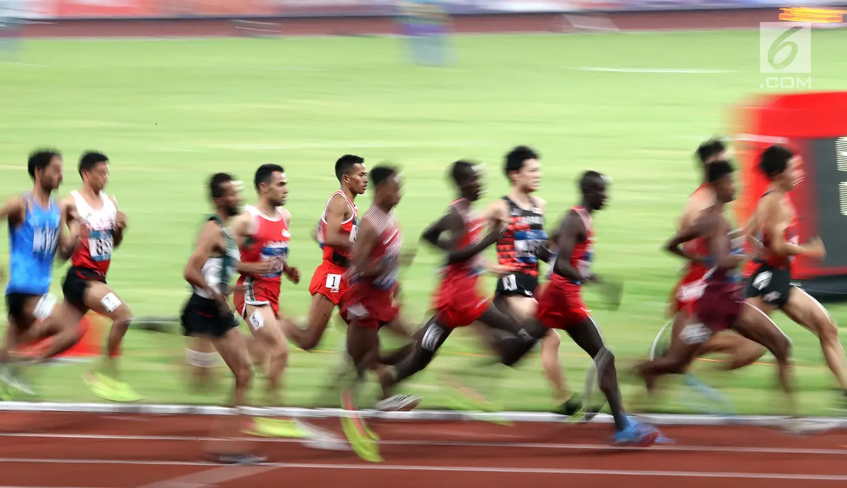 FOTO: Dua Pelari Putra Indonesia Gagal Meraih Medali di Lari 3000 meter ...