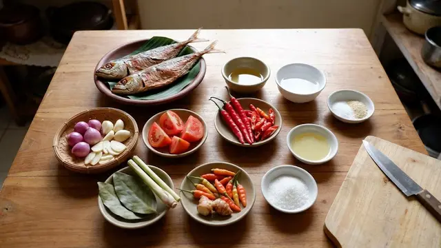 Cara Membuat Ikan Peda Kukus dengan Irisan Bawang, Tomat, dan Cabai