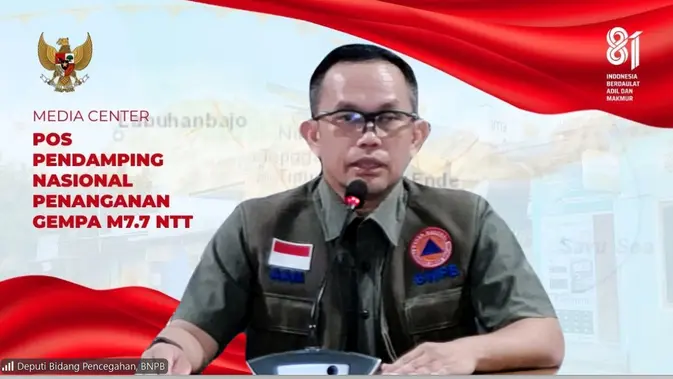 Update Gempa NTT: 53 Orang Meninggal, Belum Ada Laporan Hilang