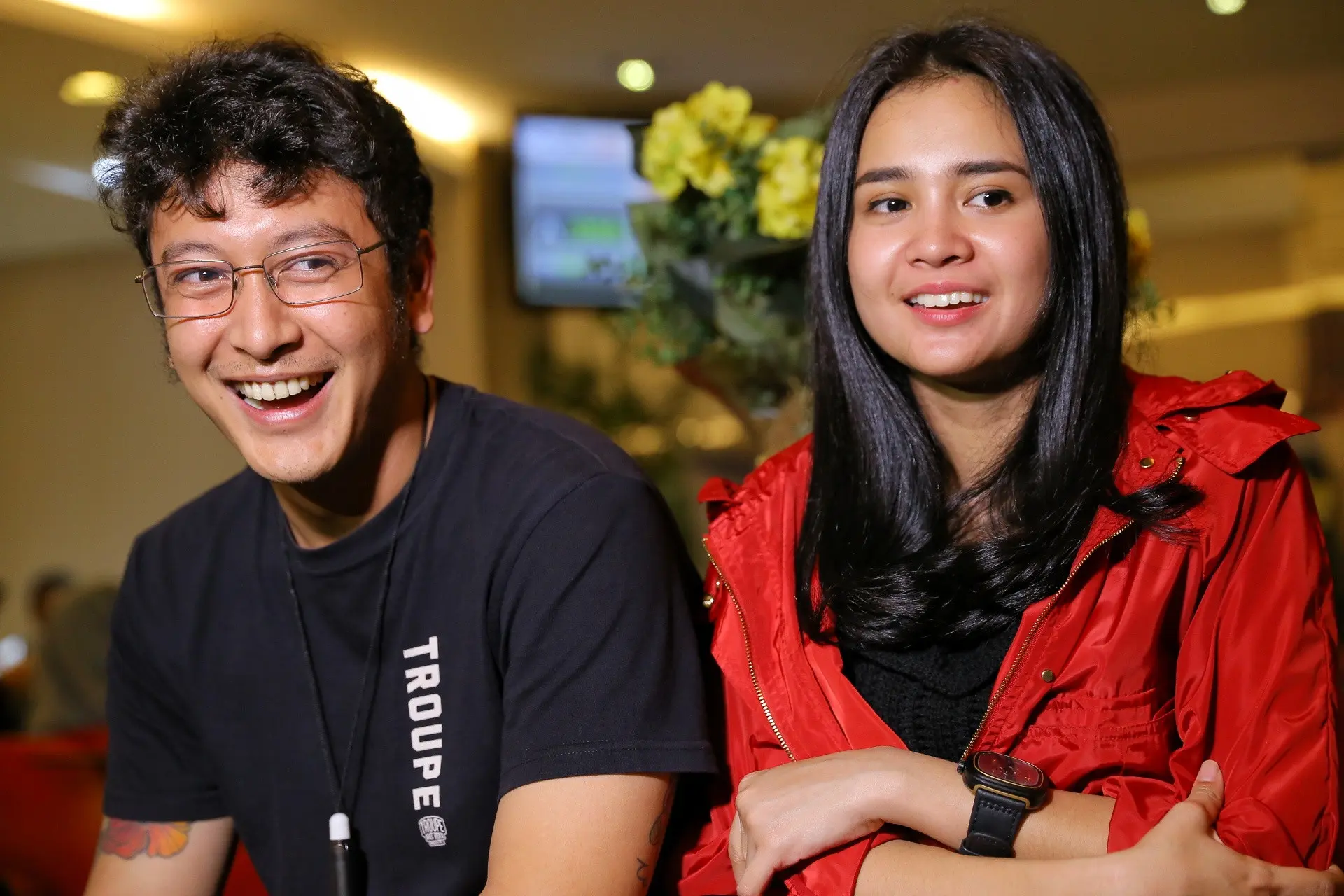 Michelle Ziudith - Dimas Anggara (Adrian Putra/bintang.com)