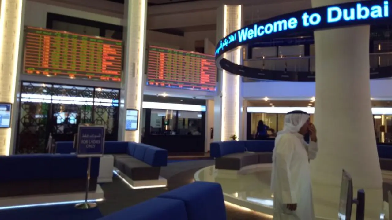 Bursa Efek Dubai. (Nurma/Liputan6.com)