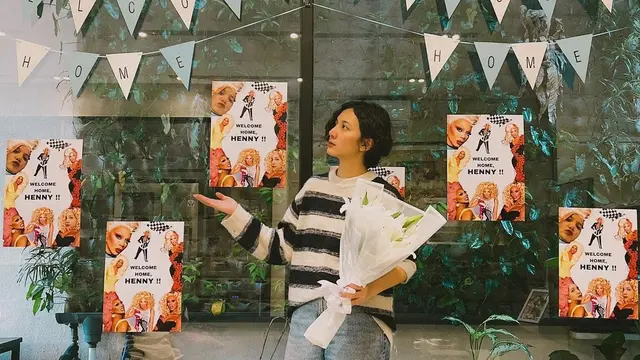 LDR Sebulan, Ini Momen Meriah Vidi Aldiano Sambut Kepulangan Sheila Dara