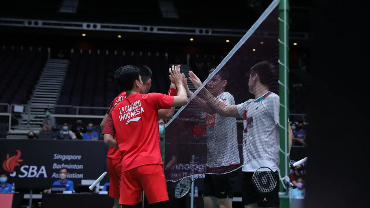 Leo Rolly Carnando/Daniel Marthin - Singapura Open 2022 - 12 Juli