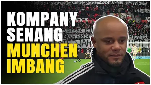 VIDEO: Vincent Kompany Senang, Bayern Munchen Main Imbang Kontra Bayer Leverkusen