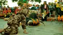 Seni  Bantengan  yang sudah ada sejak  jaman  Kerajaan Singasari  (yang di temukan relief di situs  candi  Jago)  sangat  erat kaitannya dengan Pencak Silat. (Liputan6.com/wwn)