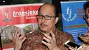 Seperti diketahui bus Transjakarta ekspres rute Kalideres-Blok M, merek Yutong, terbakar pada Kamis (28/8) lalu, membuat Antonius berang, Jakarta, Rabu (3/9/2014) (Liputan6.com/Miftahul Hayat)