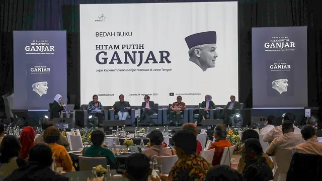 Bedah Buku 'Hitam Putih Ganjar'.