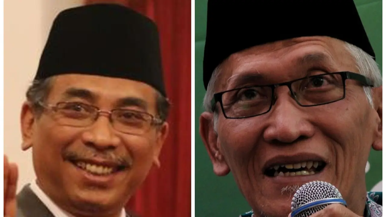 Kolase Rais Aam Pengurus Besar Nahdlatul Ulama (PBNU) KH Miftachul Akhyar dan Yahya Cholil Staquf.