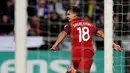 Pemain Portugal, Andre Silva, mencetak tiga gol ke gawang Kepulauan Faroe pada laga Grup B Kualifikasi Piala Dunia 2018 zona Eropa di Torsvollur Stadium, Selasa (11/10/2016) dini hari WIB. (AFP/Francisco Leong)