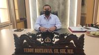 Direktur Reserse Kriminal Umum Polda Riau Kombes Teddy Ristiawan SIK. (Liputan6.com/M Syukur)