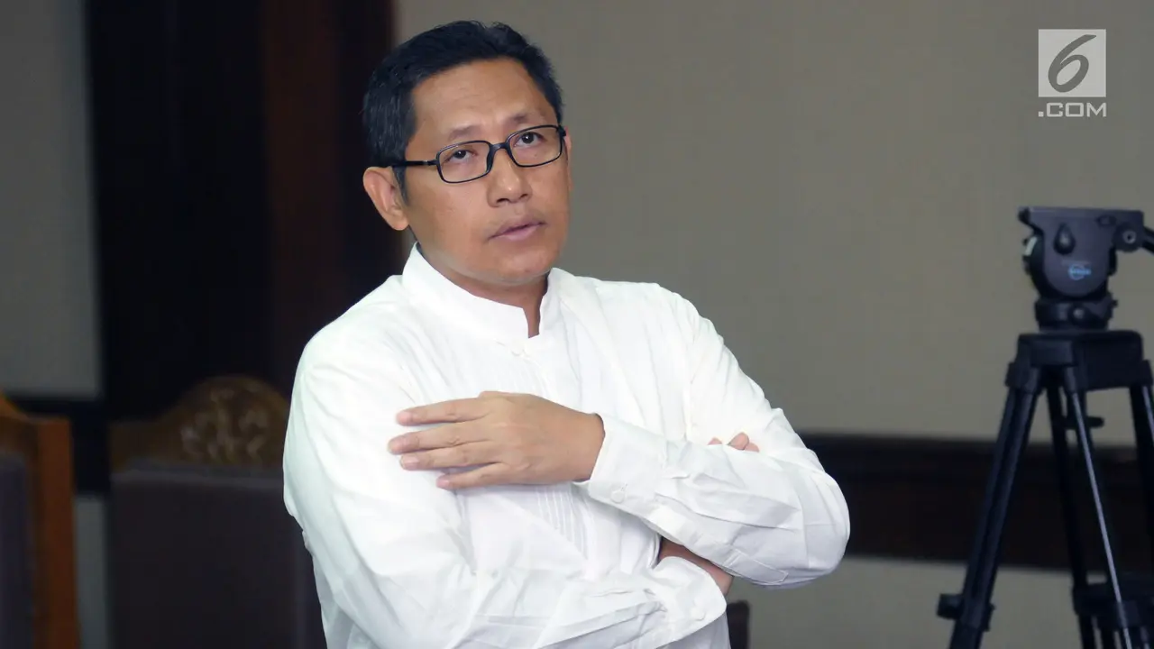 Anas Urbaningrum Jalani Sidang Perdana Pengajuan Peninjauan Kembali