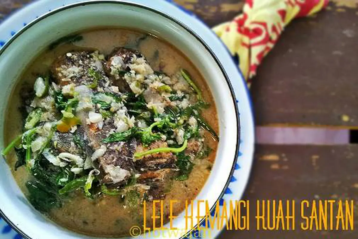 Menu Maksi: Lele Kemangi Kuah Santan