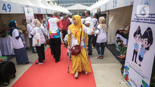 Ragam Produk UMKM Dipamerkan di Hari Disabilitas Internasional 2019