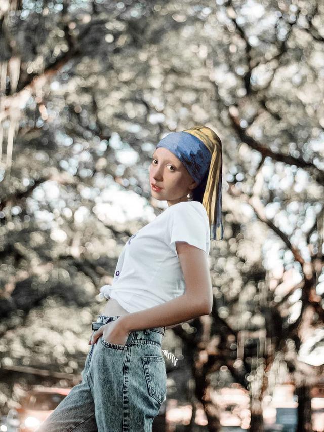 6 Ilustrasi Jika 'Girl with a Pearl Earring' Hidup di Dunia Nyata Ini Bikin Tepuk Jidat